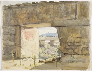 Ruined Buildings at Mitla, Oaxaca