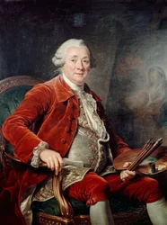 Portrait of Charles-Amédée-Philippe van Loo