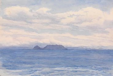Cape Frio [Brazil] N by W 1/2 W distant 4 leagues. Lighthouse on highest point