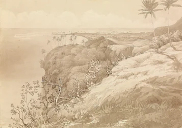 Matavai Bay and Point Venus, Tahiti, Augt 24th 1849 [Society Islands]