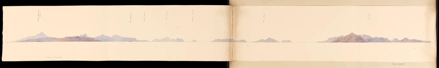 North Coast of Sumatra from West Indies, North American and Borneo Scrapbook