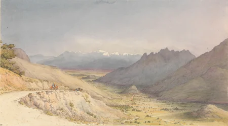 The Cuesta de Chacabuco, Looking Towards San Felipe de Aconcagua, January 14th 1851