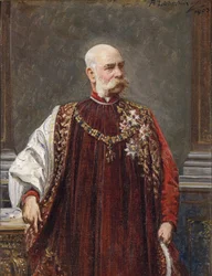 Portrait of Franz Joseph I of Austria as Grand Master of the Golden Fleece, 1903