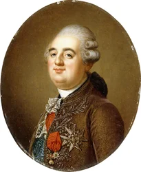 Portrait of King Louis XVI of France, bust-length