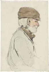 Lady with a Parasol, Seen from the Back