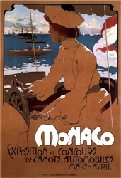 Monaco: Exposition de Canots Automobiles, 1900