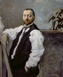 Portrait of Sculptor Alfonso Canciani