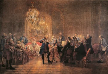 Concert for flute with Frederick the Great in Sanssouci