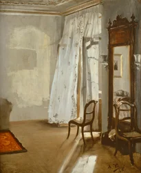 Room with balcony
