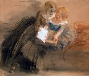 Young Woman with a Child