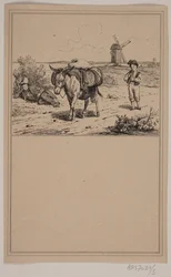 The Donkey. No. 4 in Chr. Winther and M. Rørbye, 