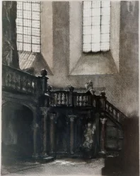 View of a Baroque Organ Loft