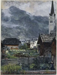 View from Villa Herrmann on the Valley of Hofgastein