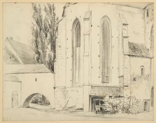 Catholic parish church of St. Martin in Jauer, from the northeast