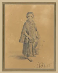 Portrait of Constanze Beling, born Martini. Daughter of District Court Councilor Carl Martini and his wife Pauline Martini