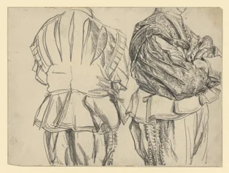Model in the Splendid Costume of Elector Johann Georg I of Saxony in Two Views, Historical Museum, Dresden