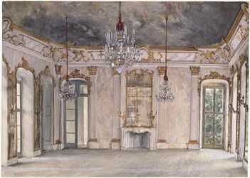 Hall in Rheinsberg Castle
