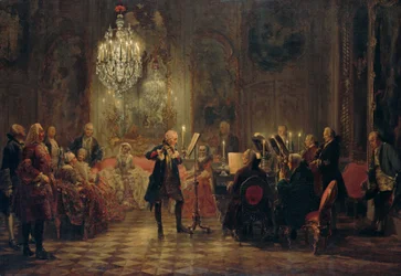 Flute Concert of Frederick the Great in Sanssouci