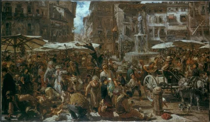 Piazza d’Erbe in Verona