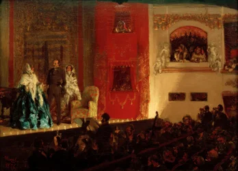 Theatre of the Gymnase in Paris