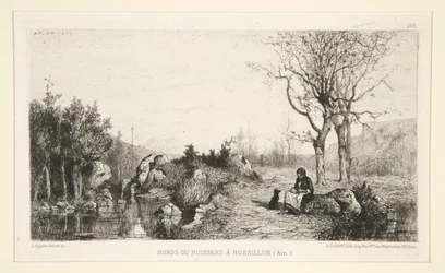 Banks of the Stream at Rossilon (Ain)