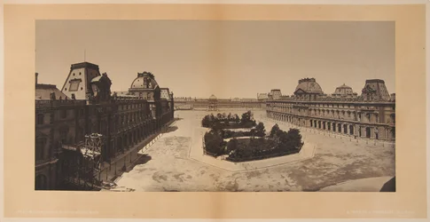 Panoramic View of the Cour du Carrousel, Louvre