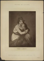 The Artist and her Daughter, Musée du Louvre