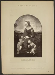 The Virgin in the Garden by Raphael, Louvre Museum