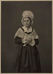 Woman in Lorraine Dress