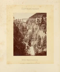 Gotthard Railway: Middle Mayenreuss Bridge