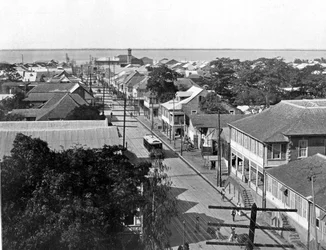 Old King Street looking south, Kingston, Jamaica