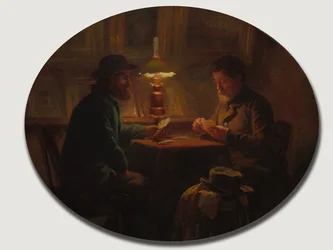 Card Game at le Père Martin, 1859