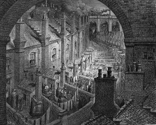 Over London by Rail, 1872