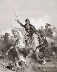 King Victor Emmanuel II at Battle of Palestro