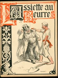 Cover of The Butter Plate, number 21, Satirical in Colours