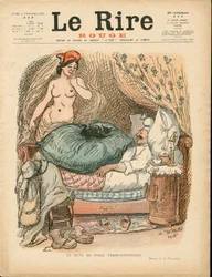 Cover of “The Red Laughter”, Satirical in Colors