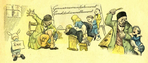 Rough Life of Schoolmen at the Saint Boniface Institution in Paris in 1867