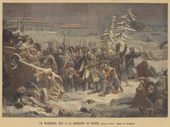 Marshal Ney on the Retreat from Russia