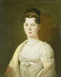 Portrait of Wilhelmina Maria Haack (1786-1857), Fourth Wife of Gerrit Verdooren