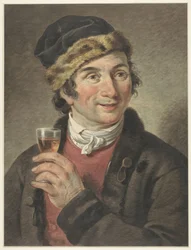 Portrait of Adriaan de Lelie, Wearing a Cap
