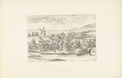 Landscape with a River and a Windmill