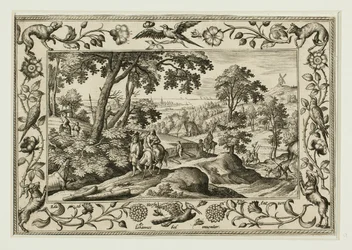 The Flight into Egypt, from Landscapes with Old and New Testament Scenes and Hunting Scenes