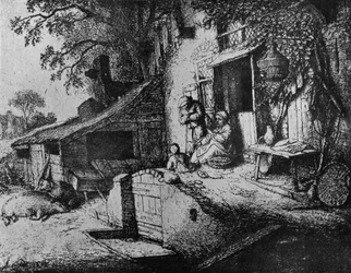 A Woman Spinning, 1652