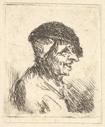 Head of Peasant, 17th century