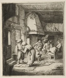 The Peasant settling his debt