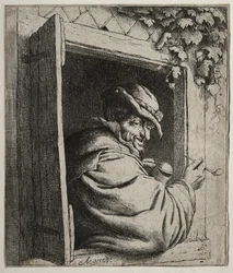 The Smoker at the Window