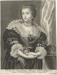 Portrait of Henrietta Maria, Wife of Charles I of England