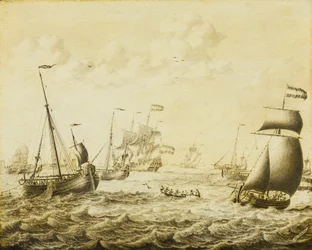 Dutch Herring Fishery, Late 17th Century
