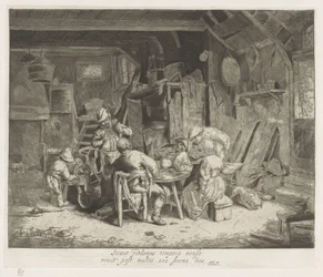 Peasants at a Meal in an Inn