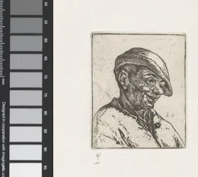 Bust of a Laughing Farmer